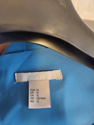 Vestito H&M turchese tg. XL
