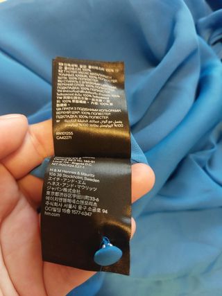 Vestito H&M turchese tg. XL