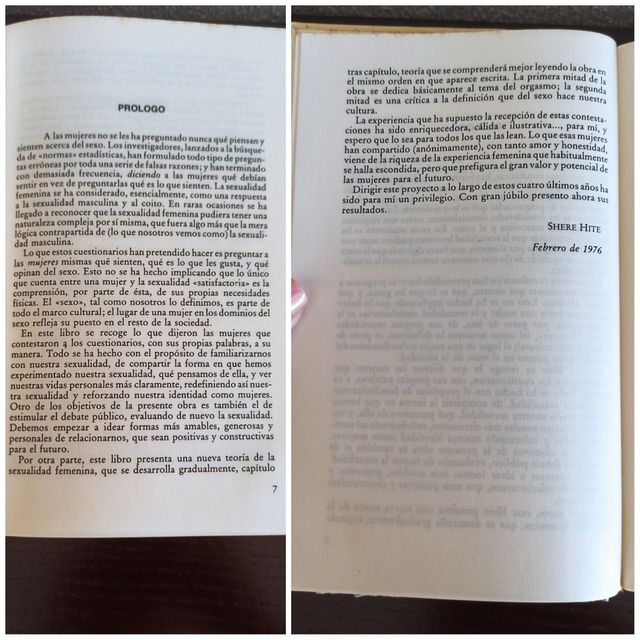 El informe Hite: estudio de la sexualidad femenina