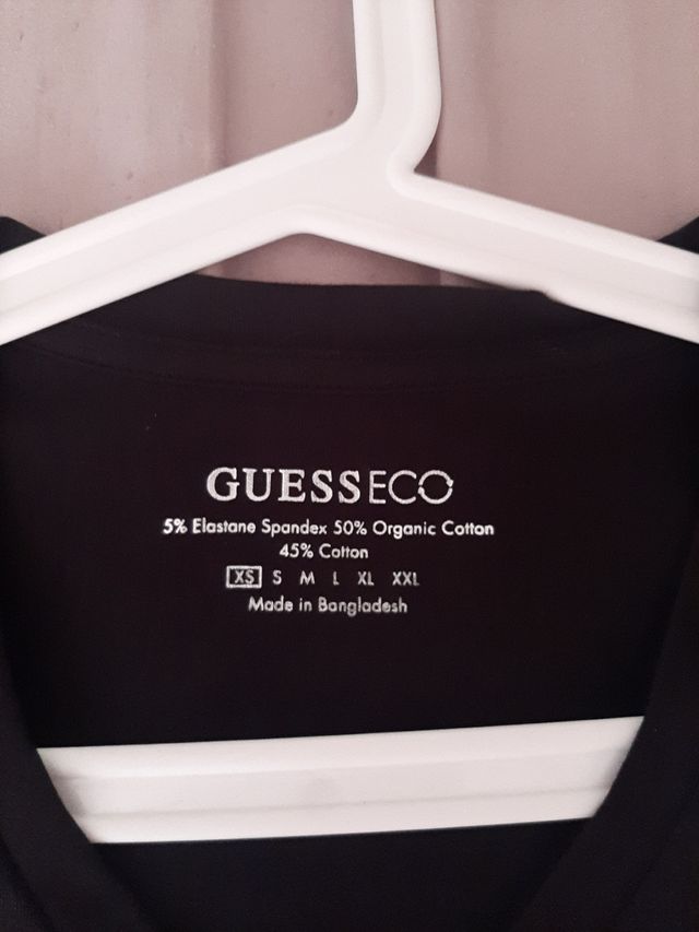 Camiseta GUESS ECO XS negra