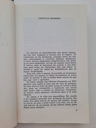 El amante de Lady Chatterley