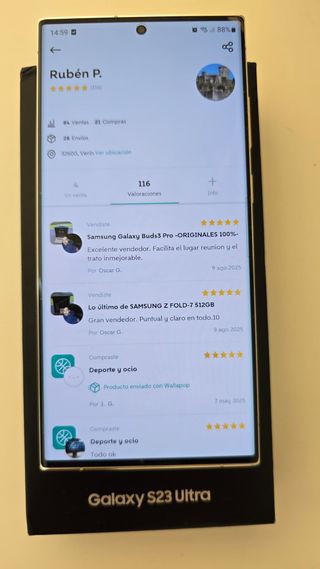 Samsung Galaxy S23 Ultra 512GB - COME NUOVO -