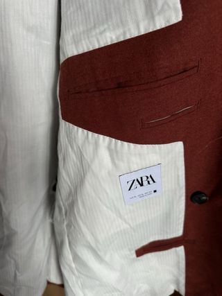 Blazer Zara -  americana marrón