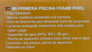 Piscina infantil Bestway - 122x122cm