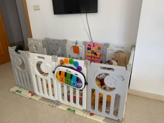 Parque infantil bebé 113x113cm