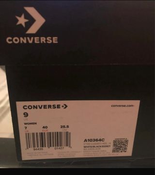 Converse Nuevas - Talla 40