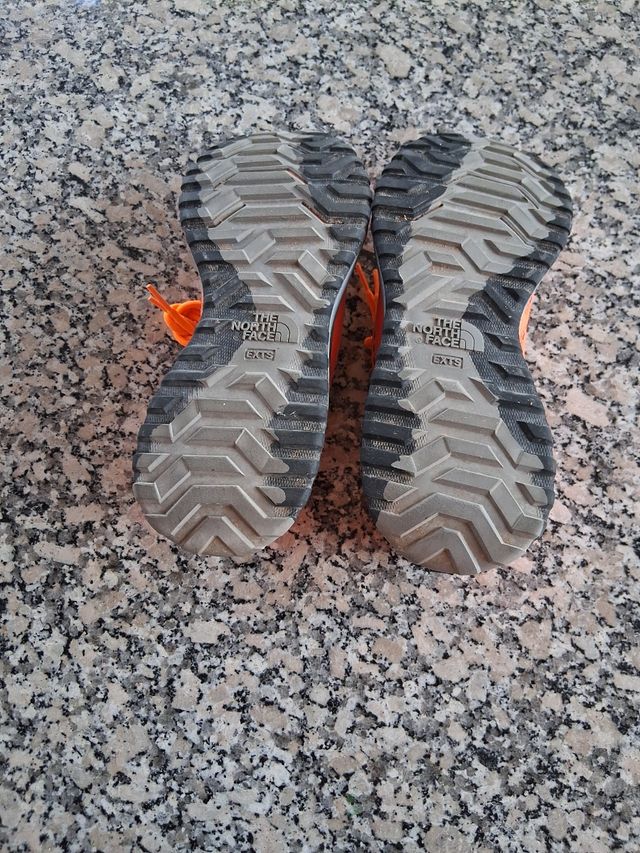 Zapatillas The North Face Naranja - usadas