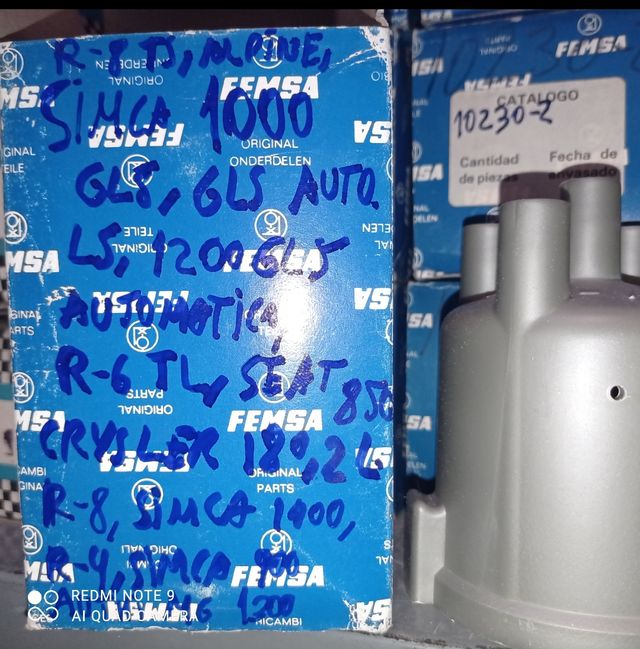 Tapa delco SEAT 124 - FEMSA