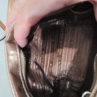 Borsetta a tracolla Moschino oro