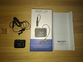 Zoom F2-BT Grabadora Campo Bluetooth con micrófono