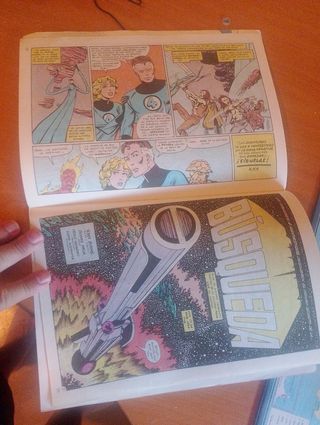 Los cuatro fantásticos en la zona negativa