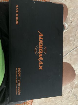 Audiomax AX4-6000 Amplificador 6000W