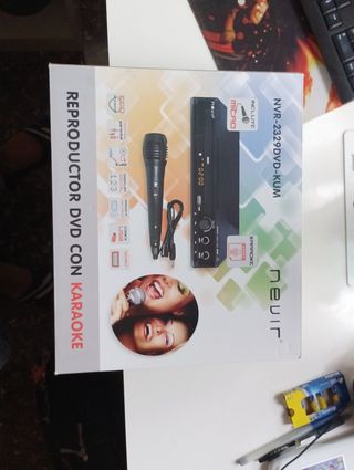Reproductor DVD Karaoke Nevir