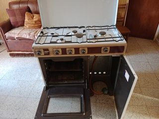 Cocina gas usada