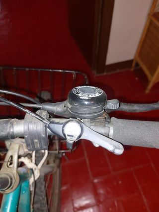 Bicicleta montaña clásica con marchas