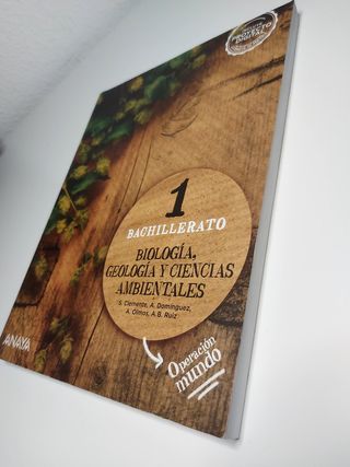 Libro 1 Bachillerato Biología, Geología y Ciencias