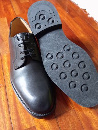Zapatos Piel Negros Clásicos