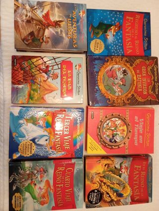 Lote 7 libros de Gerónimo Stilton 