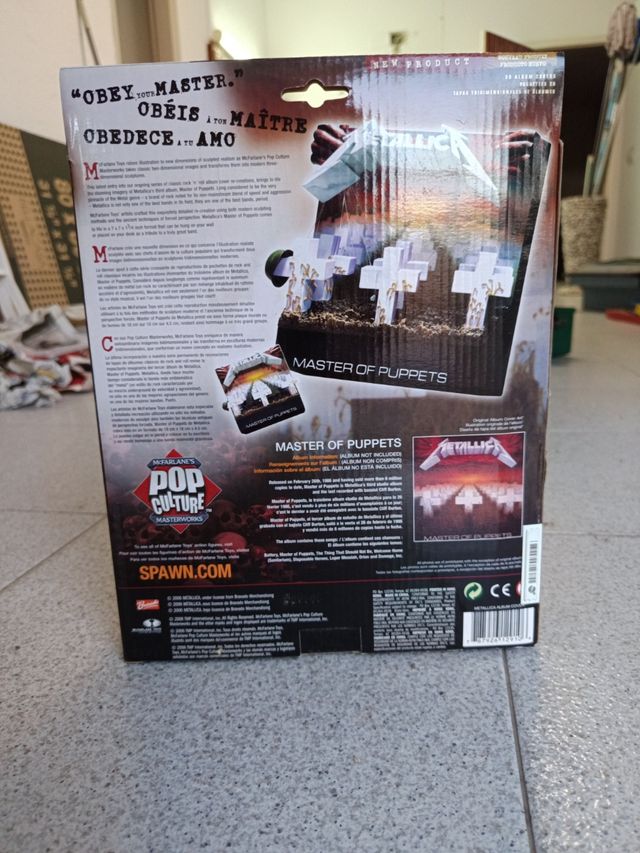 Metallica Master of Puppets Figura