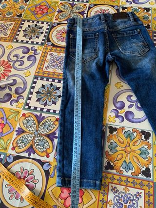 Jeans blu Maoral bimbo 3 anni