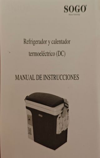 Nevera Portátil. Refrigerador y calentador