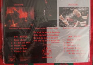 VINILO VENOM BLACK METAL NUEVO