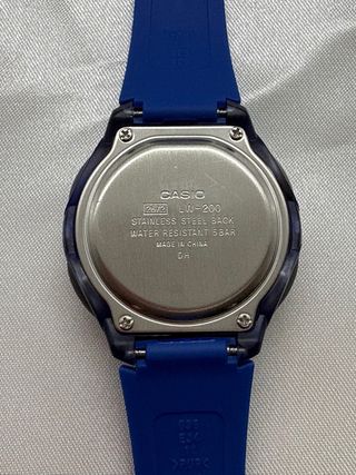 Reloj Casio W-59 Digital Azul