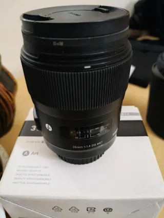 Sigma attacco Canon 35mm F1.4 DG HSM Art
