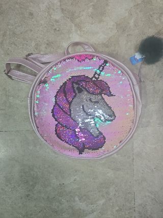 Mochila y bolso unicornio niña