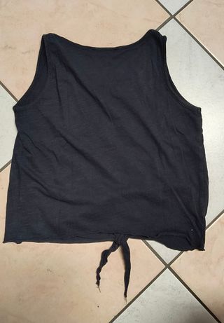 T shirt – canotta senza maniche Tally Weijl, nera,