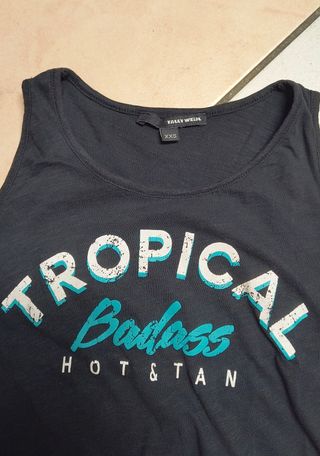 T shirt – canotta senza maniche Tally Weijl, nera,