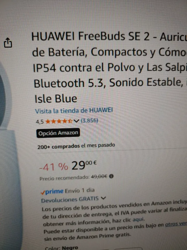 Huawei FreeBuds SE 2 - Auriculares