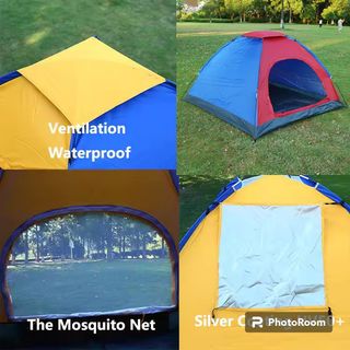 Tenda Da Campeggio tende glamping Per 4 persone