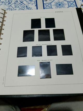 Hojas Edifil España 1962/63 y 1965 al 1978