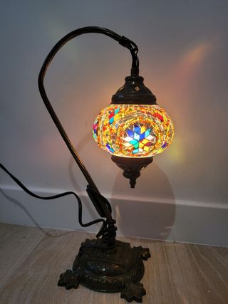 2 Lámparas turcas artesanales