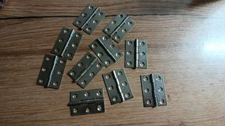 10 Bisagras inox