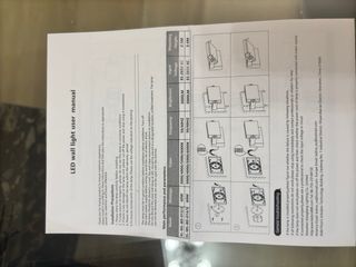 Lampada Parete LED Kingwen Bianca