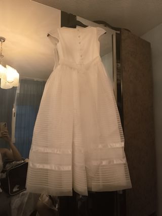 Vestido comunión niña blanco