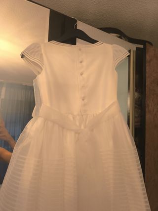 Vestido comunión niña blanco