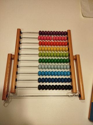 Pallottoliere Ikea colorata in legno