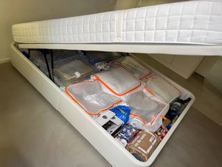 Cama IKEA KVITSÖY 150x200 + Colchón