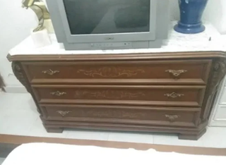 Dormitorio completo marmol y madera noble