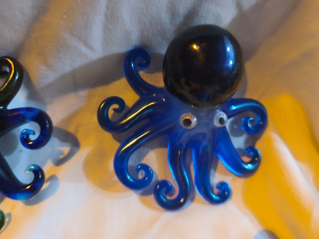 Pulpos de cristal únicos y elegantes.....