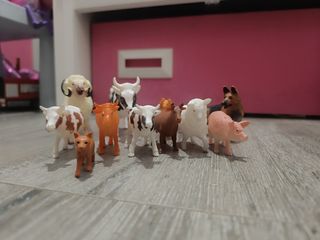 10 Figuras Animales Granja