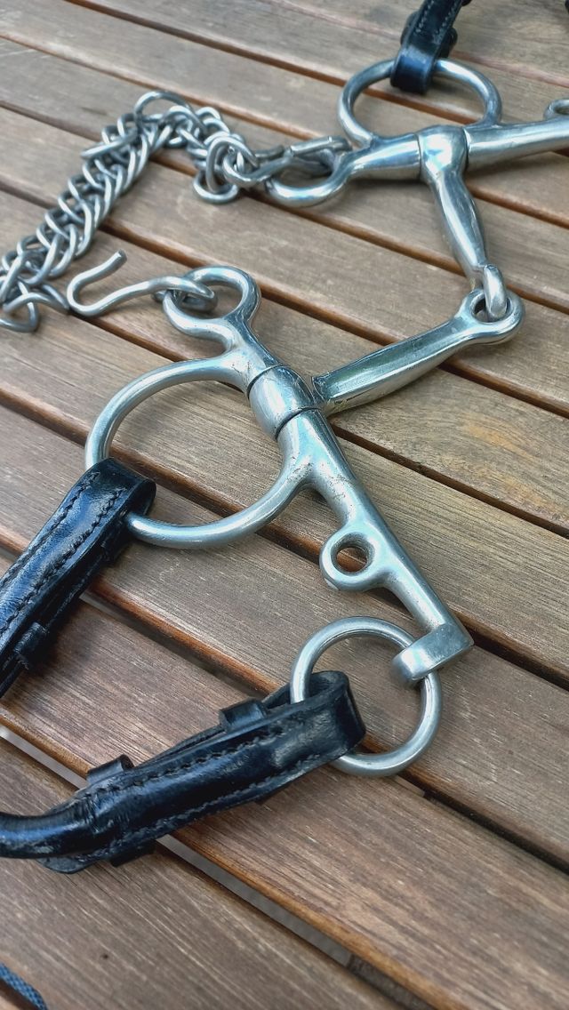 Bocado Pelham 12,5 con puentes