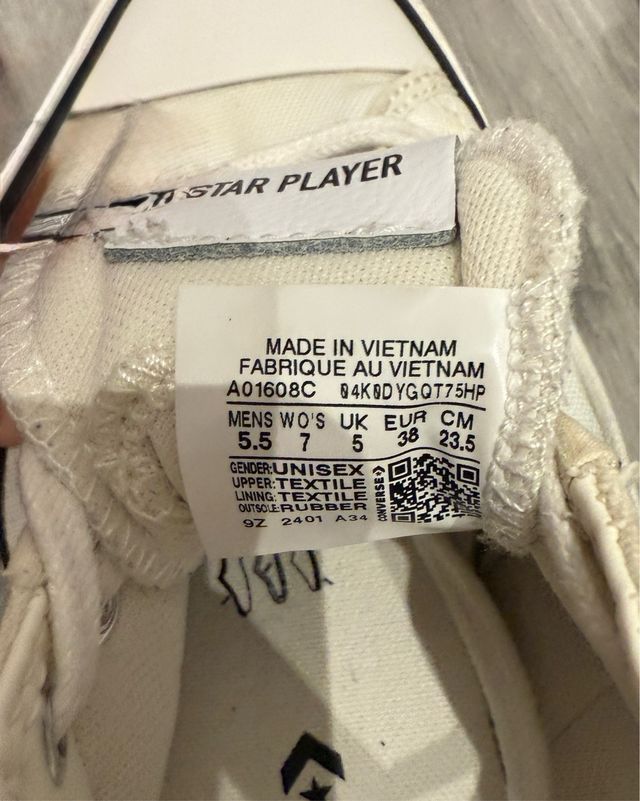 Converse All Star Blancas