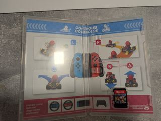 Nintendo Switch Negra+Mario Kart8+Ringfit Adventur