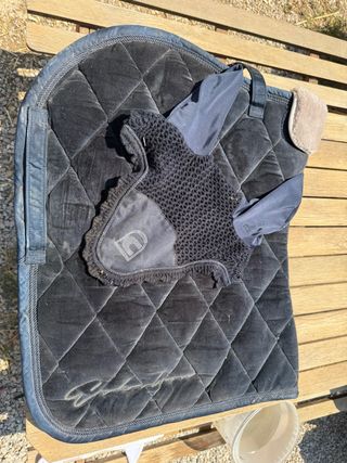 Conjunto equitacion: sudadero + orejeras