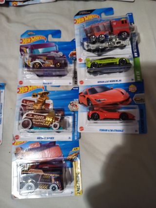 Hotwheels para cambiar por otros 