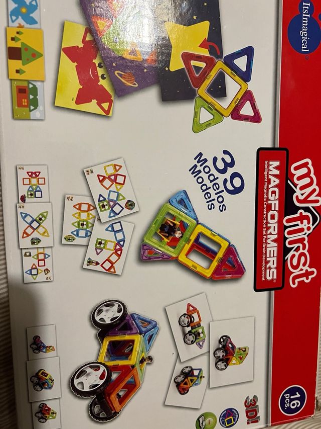 Magformers Mini-Coches - 16 piezas